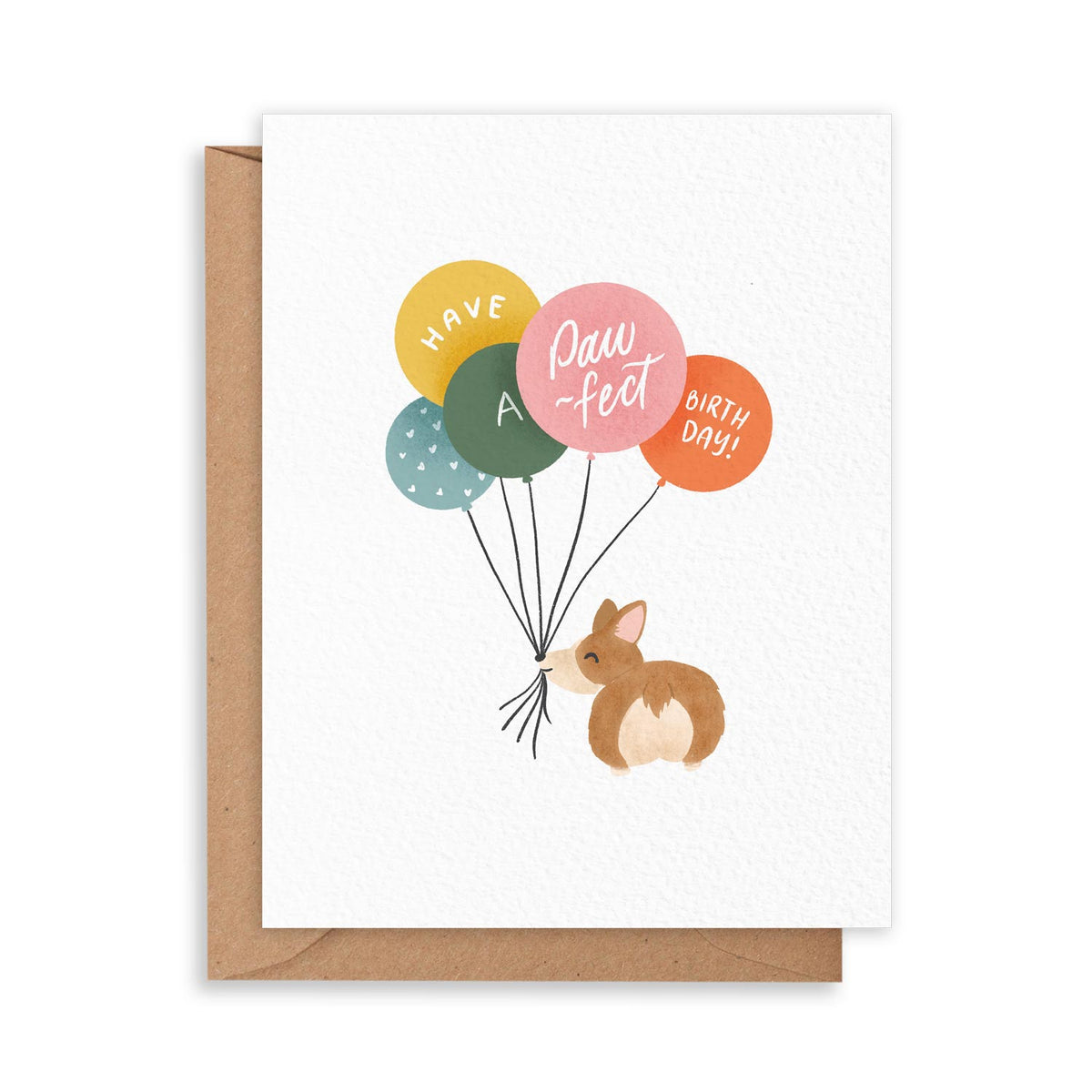 Corgi Puppy Birthday Card Papelu Studio Corgi Puppy Birthday Card Papelu Studio