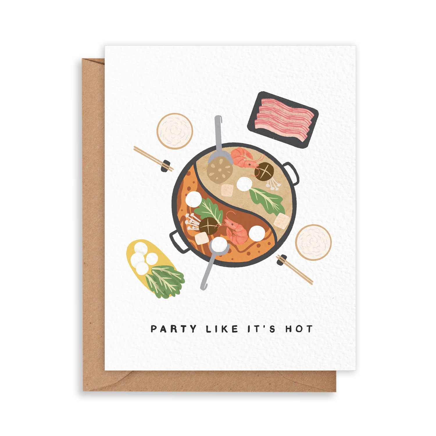 Hot Pot Birthday Greeting Card – Papelu Studio